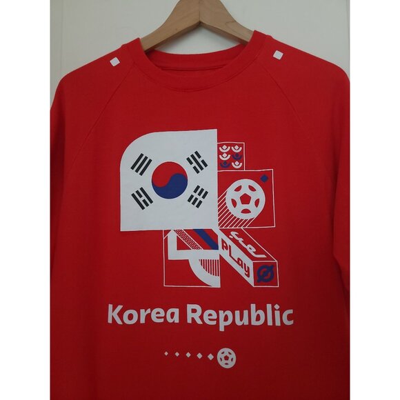 2022 FIFA World Cup Qatar Korea Republic Official Licensed Red T-Shirt Unisex L - Picture 3 of 6
